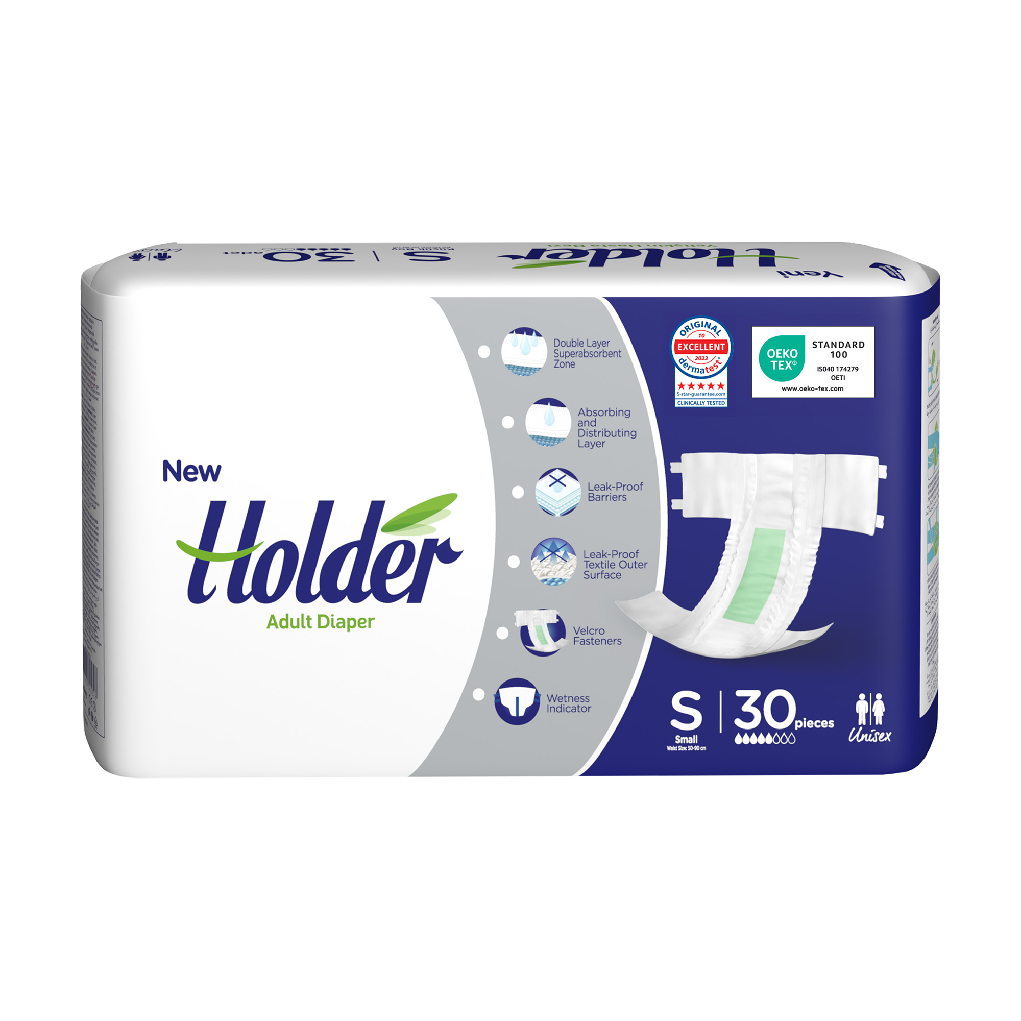 Підгузки для дорослих Holder Adult Diapers Small, 30 шт